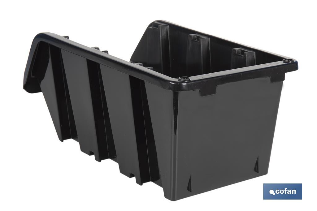 GAVETA NEGRA 115 X 80 X 60 MM 4 GAVETA NEGRA 115 X 80 X 60 MM - Imagen 4