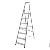 ESCALERA ALUMINIO 7 PELDAÑOS Y 1,61 M ALTURA ÚTIL