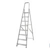ESCALERA ALUMINIO 8 PELDAÑOS Y 1,85 M ALTURA ÚTIL