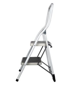 Alternative view of ESCALERA DOMÉSTICA ACERO 2 PELDAÑOS ALTURA 46 CM