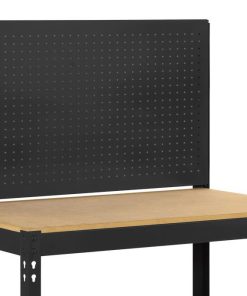BANCO DE TRABAJO CON PANEL ANTRACITA MADERA L-910 MM 6 BANCO DE TRABAJO CON PANEL ANTRACITA MADERA L-910 MM