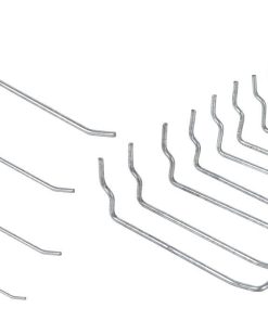 SET 8 GANCHOS DOBLES PARA PANEL DE HERRAMIENTAS