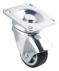 RUEDA GOMA/GRIS PLACA Ø30X18MM Venta unitaria