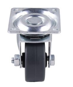 Alternative view of RUEDA GOMA/GRIS PLACA Ø40X18MM Venta unitaria