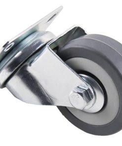 RUEDA GOMA/GRIS PLACA Ø50X18MM Venta unitaria 7 RUEDA GOMA/GRIS PLACA Ø50X18MM Venta unitaria
