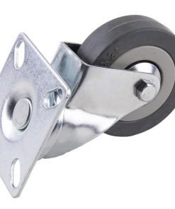 RUEDA GOMA/GRIS PLACA Ø65X21MM Venta unitaria