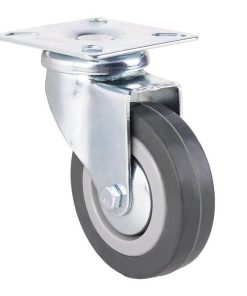 RUEDA GOMA/GRIS PLACA Ø75X22MM Venta unitaria