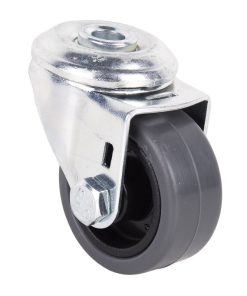 Alternative view of RUEDA GOMA/GRIS PASANTE Ø40X18MM