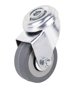 RUEDA GOMA/GRIS PASANTE Ø50X18MM Venta unitaria