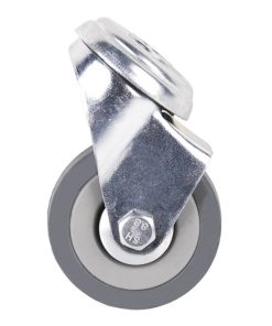 RUEDA GOMA/GRIS PASANTE Ø50X18MM Venta unitaria
