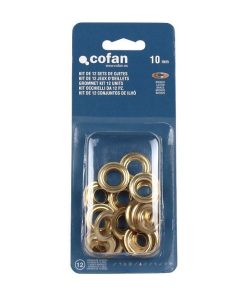 KIT DE 12 SETS DE OJETES 10 mm