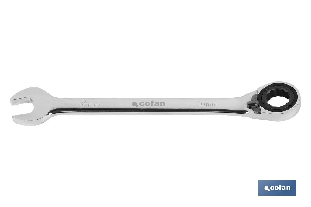 LLAVE COMBINADA CARRACA REVERS. 10MM 4 LLAVE COMBINADA CARRACA REVERS. 10MM - Imagen 4
