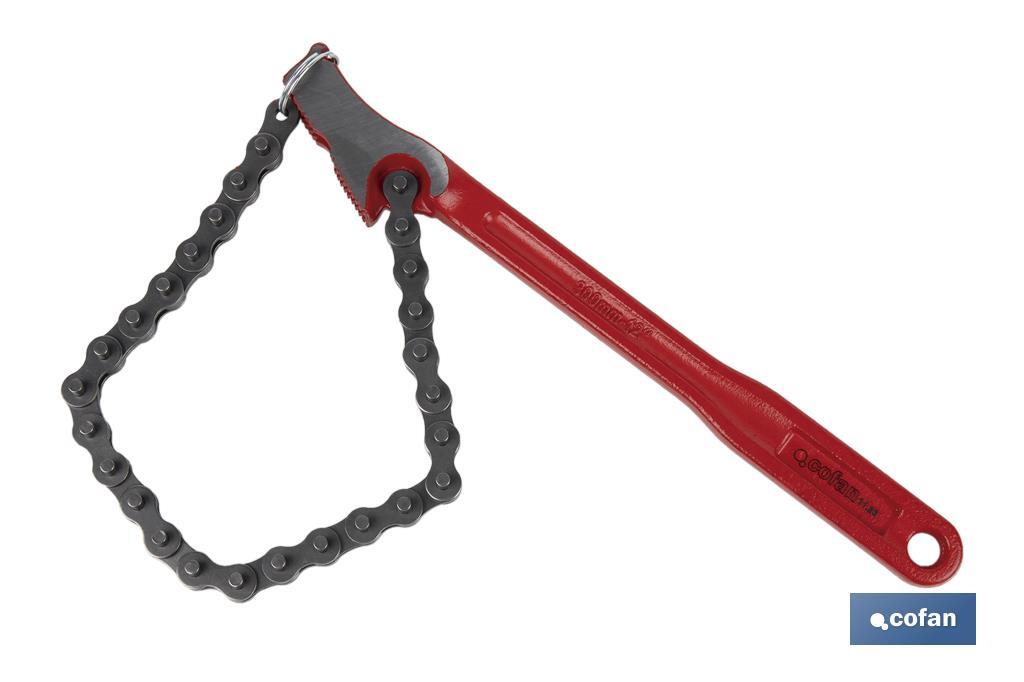 LLAVE DE CADENA REVERSIBLE 4 L-300 1 LLAVE DE CADENA REVERSIBLE 4 L-300