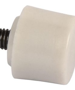 CABEZAL MARTILLO DE NYLON BLANCO Ø45 MM