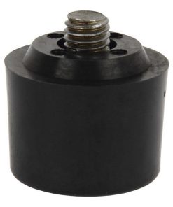 CABEZAL MARTILLO DE PU NEGRO Ø35 MM