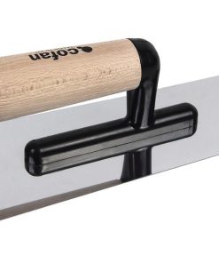 Alternative view of LLANA ACERO INOX PULIDO ANTI QUEMADURAS MANGO MADERA 240X100X0,6
