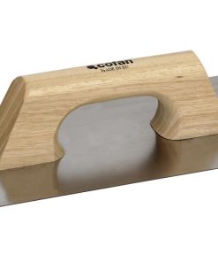 LLANA LISA INOX MANGO MADERA 300X150X0,6