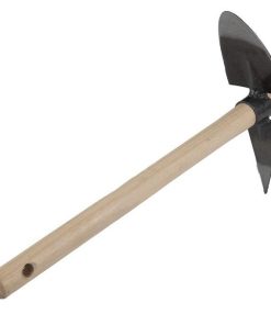 Alternative view of ZACHO CURVO CON PUNTA Y MANGO DE MADERA 230 X 80 MM 180 G