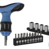 SET DESTORNILLADOR EN T C/ CARRACA 26 PCS