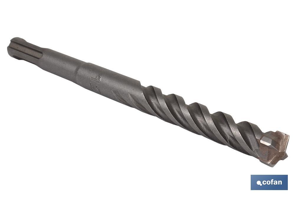 BROCA ESPECIAL SDS+ DE 4 PUNTAS M-10X465 MM 2 BROCA ESPECIAL SDS+ DE 4 PUNTAS M-10X465 MM - Imagen 2