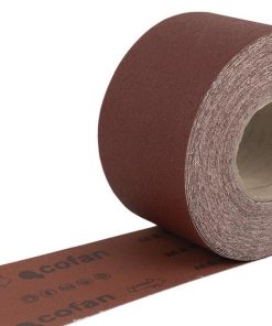 ROLLO LIJA TELA UNIVERSAL 100 X 25 M. G.80