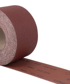 ROLLO LIJA TELA UNIVERSAL 100 X 25 M. G.80