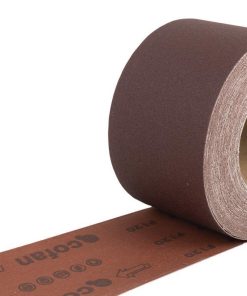 ROLLO LIJA TELA UNIVERSAL 100 X 25 M. G.120