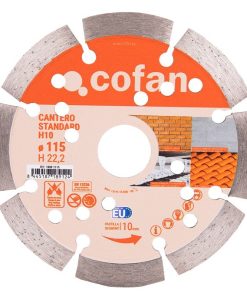 DISCO DIAMANTE CANTERO STANDARD H-10mm, 115mm