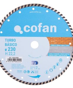 DISCO DIAMANTE TURBO BASICO 230 mm.