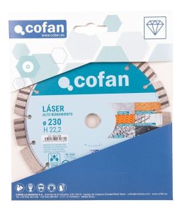 DISCO LASER ALTO RENDIMIENTO MATERIAL DE CONSTRUCCION 230MM H15 6 DISCO LASER ALTO RENDIMIENTO MATERIAL DE CONSTRUCCION 230MM H15 - Imagen 3