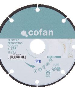 DISCO ELECTRODEP.  REFORZ. 125 MM