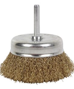 CEPILLO COPA ONDULADO 6xØ50 A.LATONADO 0.3mm