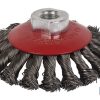 CEPILLO OBLICUO TRENZADO M14 Ø100 ACERO 0.5mm
