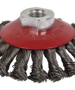 CEPILLO OBLICUO TRENZADO M14 Ø100 ACERO 0.5mm