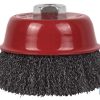 CEPILLO COPA ONDULADO M14 Ø100 ACERO 0.3mm 2 CEPILLO COPA ONDULADO M14 Ø100 ACERO 0.3mm