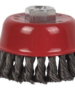 CEPILLO COPA TRENZADO M14 Ø125 ACERO 0.3mm