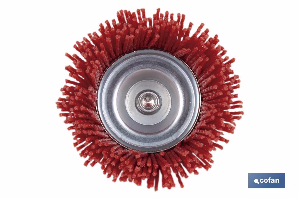 CEPILLO COPA DE NYLON 6 MM X Ø50 - Imagen 3
