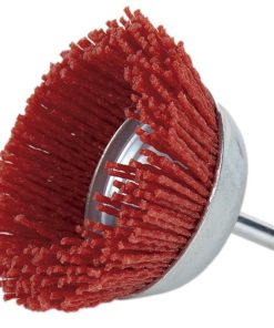 CEPILLO COPA DE NYLON 6 MM X Ø75