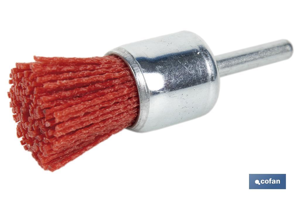 CEPILLO BROCHA DE NYLON 6 MM X Ø25 3 CEPILLO BROCHA DE NYLON 6 MM X Ø25 - Imagen 3