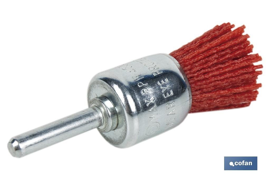 CEPILLO BROCHA DE NYLON 6 MM X Ø25 4 CEPILLO BROCHA DE NYLON 6 MM X Ø25 - Imagen 4