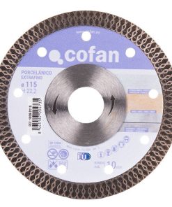 DISCO DIAMANTE PORCELANICO EXTRAFINO H-10mm, 115mm