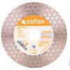 DISCO PORCELANICO DUAL CORTAR Y DESBASTAR 125MM H22,3