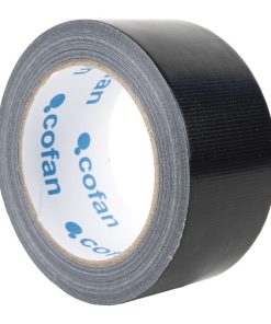 Alternative view of CINTA AMERICANA NEGRA 190 MICRAS 50 MM X 25 M