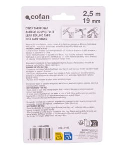 CINTA AUTOVULCANIZANTE (2,5 M X 19 MM)