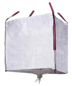 BIG BAG ESCOMBROS 90x90x90cms BLANCO C/VALV.DESCARGA