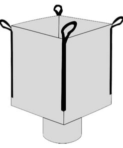 Alternative view of BIG BAG ESCOMBROS 90x90x90cms BLANCO C/VALV.DESCARGA
