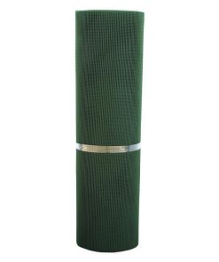 MALLA PLAST. CUADRADA JARDIN 5mm VERDE 1x25m