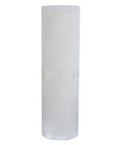 MALLA PLAST. CUADRADA JARDIN 5mm BLANCO 1x25m