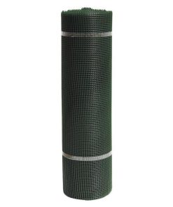 Alternative view of MALLA PLAST. CUADRADA JARDIN 10mm VERDE 1x25m