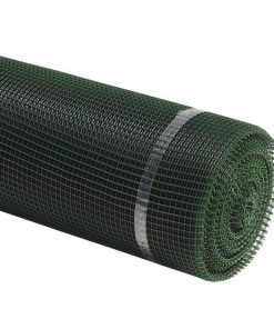 MALLA PLAST. CUADRADA JARDIN 10mm VERDE 1x25m 6 MALLA PLAST. CUADRADA JARDIN 10mm VERDE 1x25m